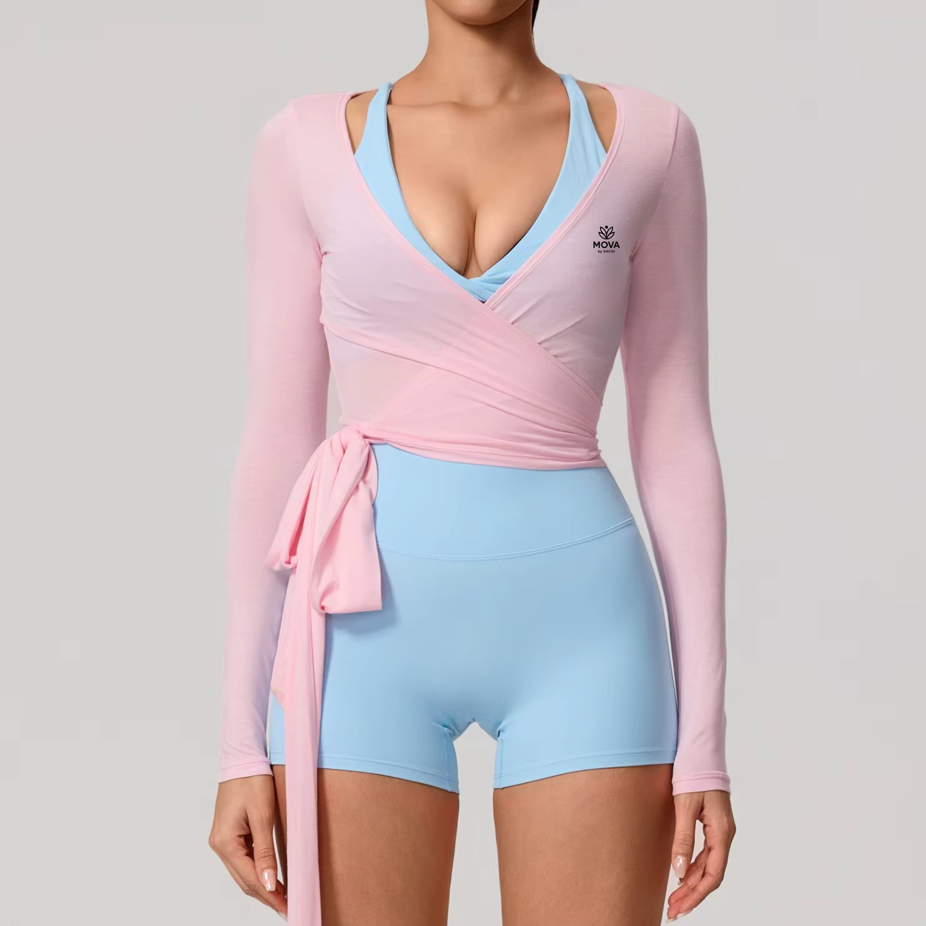 Long sleeve Yoga Wrap