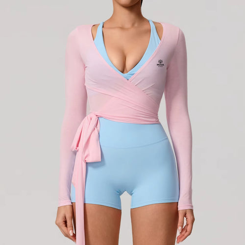 Long sleeve Yoga Wrap